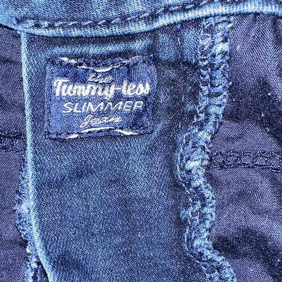 Seven7 Women's Skinny Jeans - Dark Blue - Picture 5 of 6